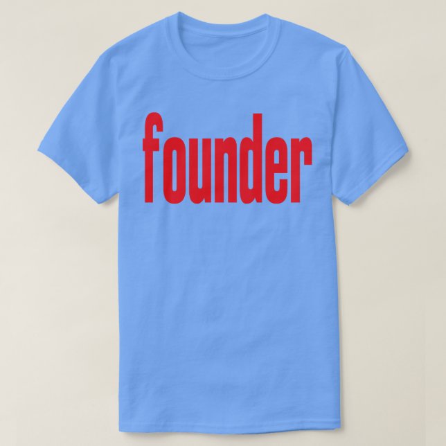 Camiseta Fundador (Diseño del anverso)