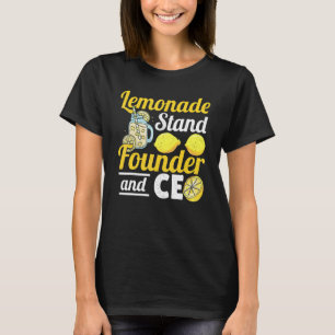 Camiseta Fundador De Base De Lemonade Y Director Ejecutivo