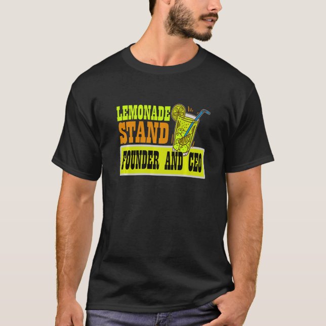 Camiseta Fundador De Base Lemonade Y Ceo Lemon Juice Busine (Anverso)