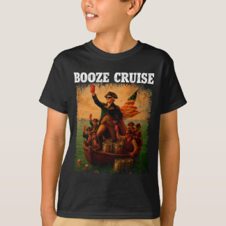 Camiseta Fundador de Hombres Crucero de Borrachera Rojo C
