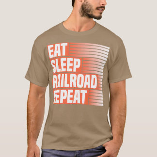 Camiseta Fundador del ferrocarril Cita al trabajador del fe