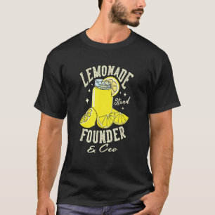 Camiseta Fundador y CEO de Lemonade Stand para un niño Lemo