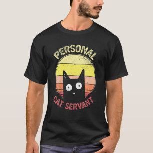 Camiseta Fundadora personal de gato Vintage Retro Funny Cat
