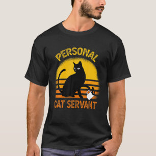 Camiseta Fundadora personal de gato Vintage Retro Funny Cat