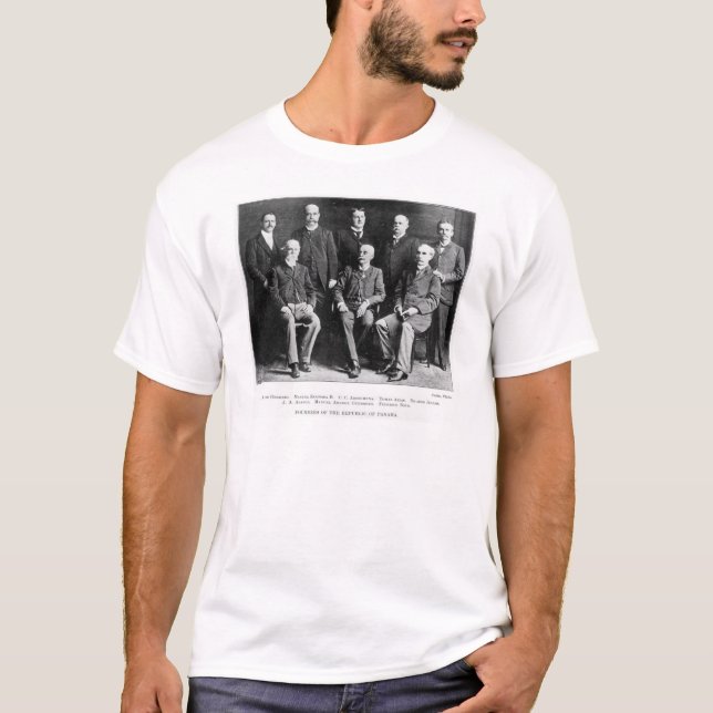 Camiseta Fundadores de la República de Panamá (Anverso)