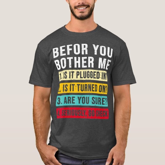 Camiseta Fundadosa tecnología de la información técnica téc (Anverso)