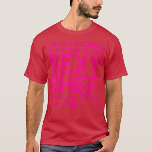 Camiseta Fundadosamente Chef Design Men Mujeres Sey Cocinar
