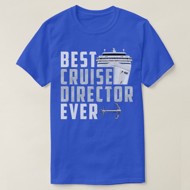Camiseta Fundadosamente mejor director de cruceros del mund (Diseño del anverso)