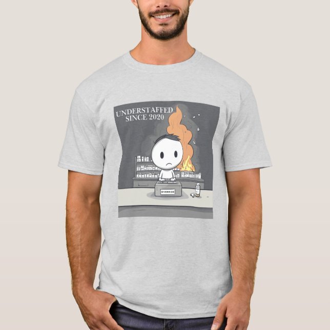 Camiseta Fundadosamente Sin Personal Desde 2020 Pharmacy Te (Anverso)