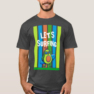 Camiseta Fundadosamente Surfing Mi Primer Surfboard Hecho