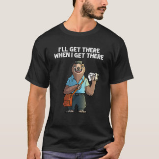 Camiseta Fundadoso Diseño De Trabajadora Postal Para Hombre