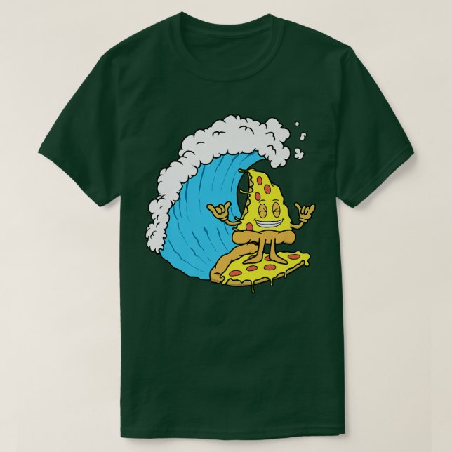 Camiseta Fundición de oleaje de olas para surfistas de ques (Diseño del anverso)