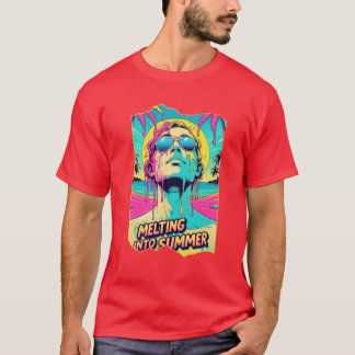 Camiseta Fundición en verano - Tee Trippy Retro Beach Vibes