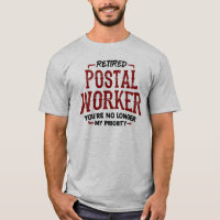 Fundidad de retiro de Mailman, trabajador postal r
