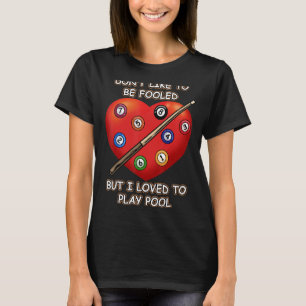 Camiseta Fundido 8 Ball Billiard Pool Player Eight Ball Bil