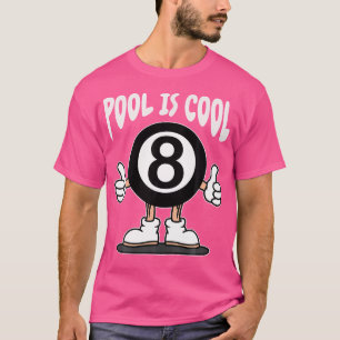 Camiseta Fundido 8 Ball Billiard Pool Player Eight Ball Bil