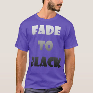 Camiseta Fundido a negro