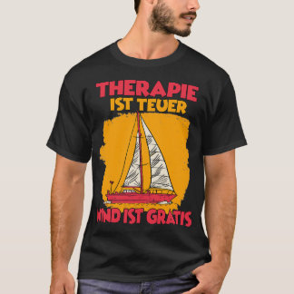 Camiseta Fundido barco de vela aficionado a la navegación