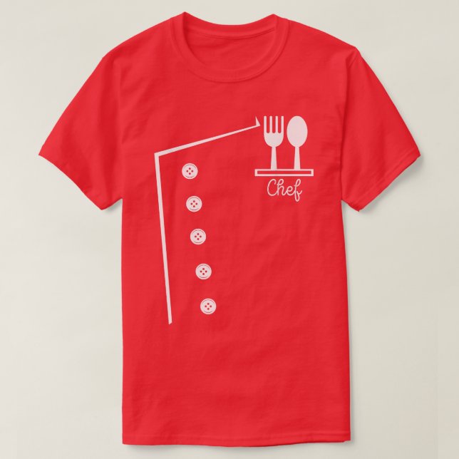 Camiseta Fundido Chef Cocina Carnicera (Diseño del anverso)