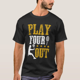 Camiseta Fundido equipo de tenis