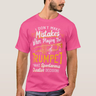 Camiseta Fundido jugador de Trump de jazz diciendo 'Creativ