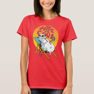 Camiseta Fundiendo Snowman tan caliente para estar fresco