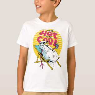Camiseta Fundiendo Snowman tan caliente para estar fresco