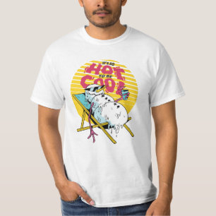 Camiseta Fundiendo Snowman tan caliente para estar fresco