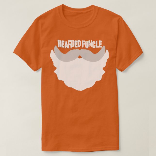 Camiseta Fundo de barba 3 (Diseño del anverso)