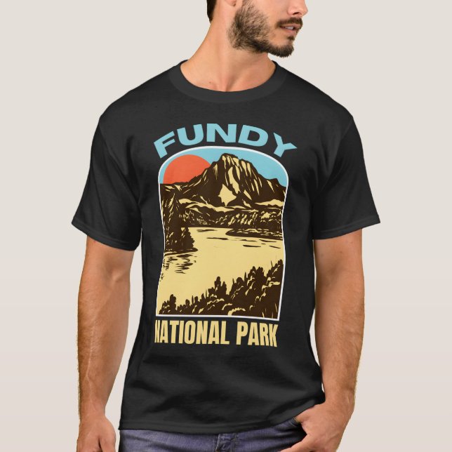 Camiseta Fundy , New Brunswick � Espíritu de Australia (Anverso)