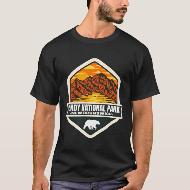 Camiseta Fundy , New Brunswick � Espíritu de Australia (Anverso)