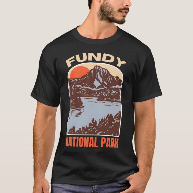 Camiseta Fundy , New Brunswick � Espíritu de Australia (Anverso)