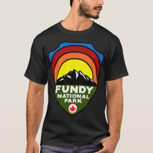 Camiseta Fundy  Nuevo Brunswick Canadá � Espíritu de Aventu