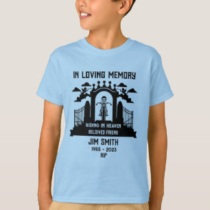 Camiseta Funeral de moto en memoria