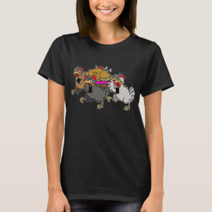 Camiseta Funeral de pollo