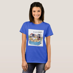 Camiseta Funeral de viejo hippie divertido de Rick London 