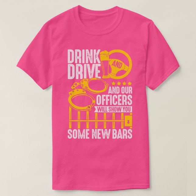 Camiseta Funerario inspector de policía Job Sheriff Gift (Diseño del anverso)