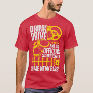 Camiseta Funerario inspector de policía Job Sheriff Gift