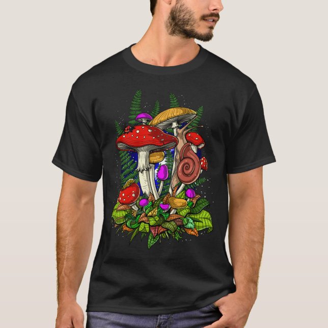 Camiseta Fungi de hongos mágicos (Anverso)