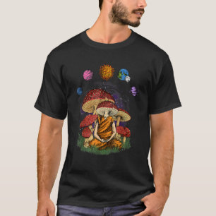 Camiseta Fungus Magic Psilocybin Mushrooms Buddha The Unive