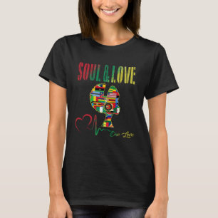 Camiseta Funk Afro Soul Boogie Baile Tren Amor Funky P de l