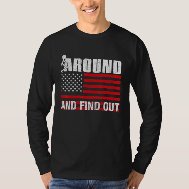 Camiseta Funk Around And Find Out For Men (Anverso)