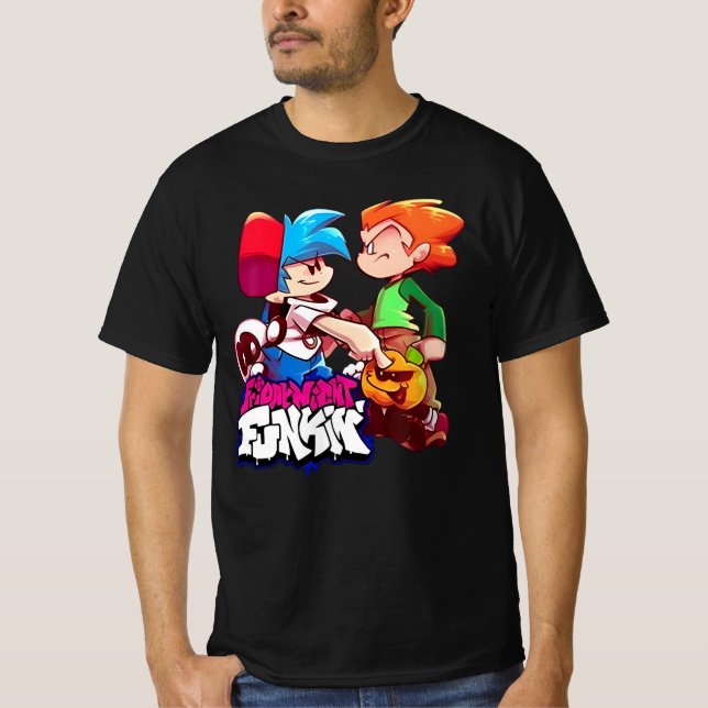 Camiseta " Funkin nocturno de viernes " (Anverso)