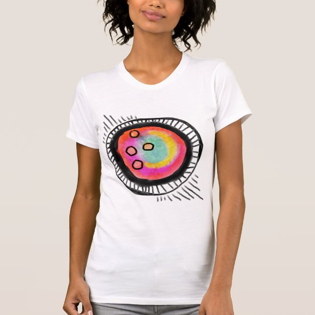 Camiseta Funky Abstract Art to Wear (Anverso)