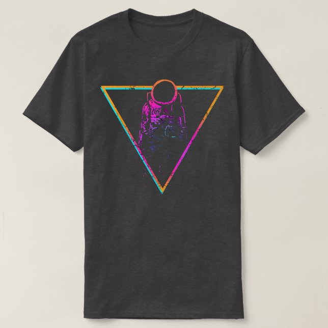 Camiseta Funky Astronauta Espacio Galay Geometría Geométric (Diseño del anverso)