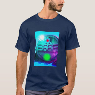Camiseta Funky azul vault art moda