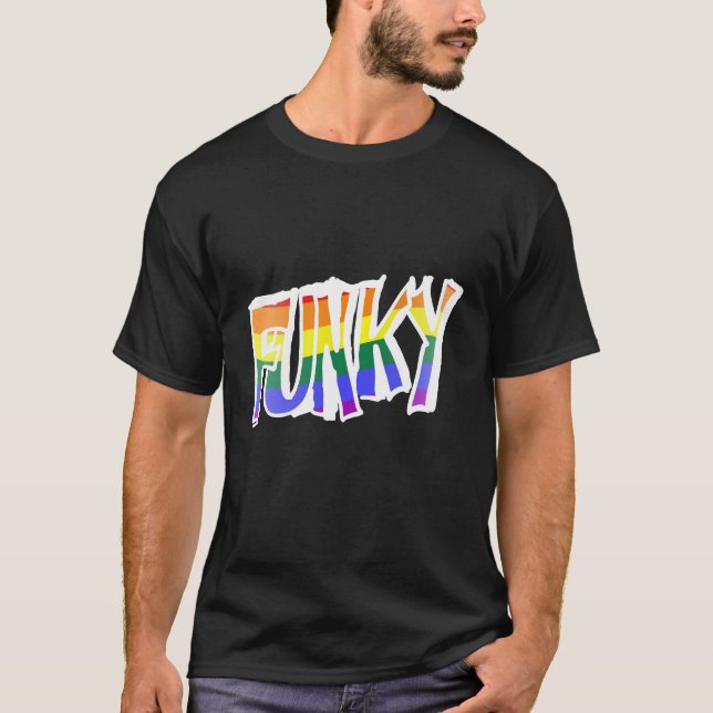 Camiseta Funky Holographic (Anverso)