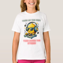 Camiseta Funky Lemon DJ Groove Vibes en estilo
