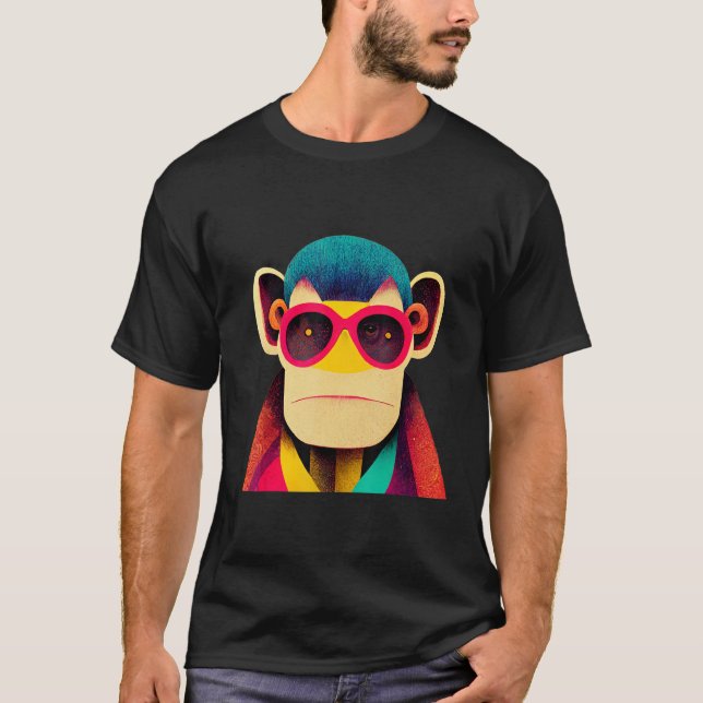 Camiseta Funky Munky Slick Monkey (Anverso)