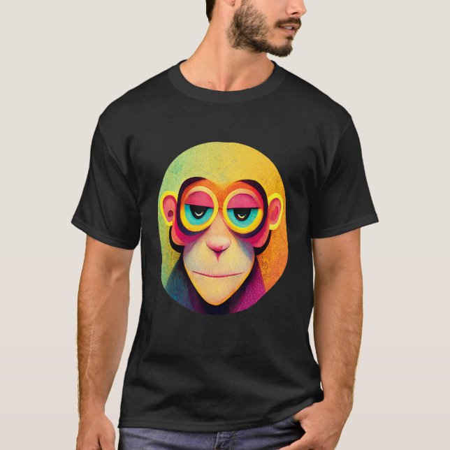 Camiseta Funky Munky Space Pilot Monkey (Anverso)